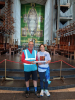 Day 4 52 miles from Derby to Coventry where they met up with Sophie Jelley, the Bishop of Coventry